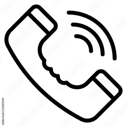Phone Call Icon Style