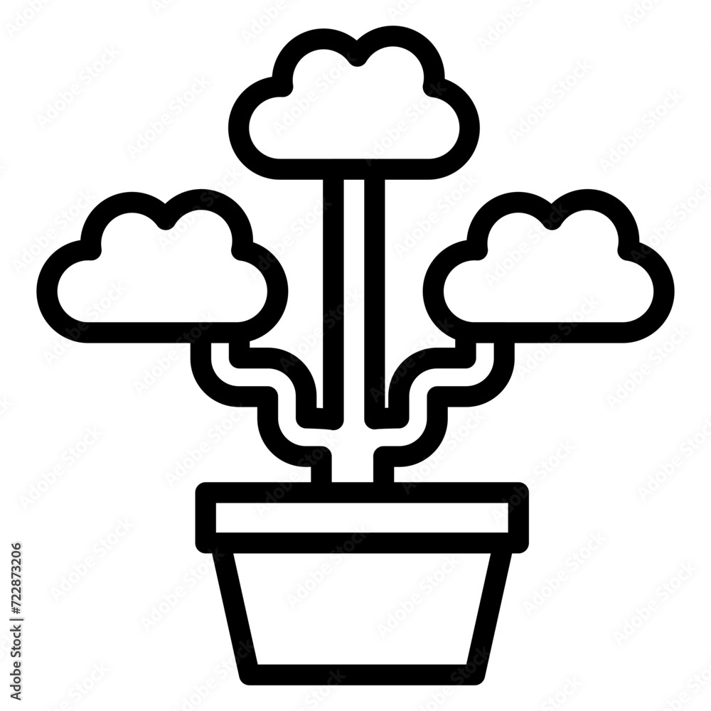 Bonsai Icon Style Bonsai Icon Style