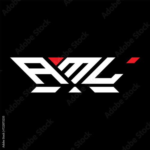 AML letter logo vector design, AML simple and modern logo. AML luxurious alphabet design  