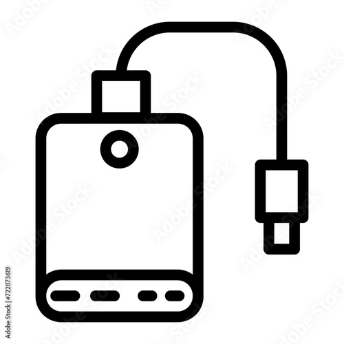 Powerbank Icon Style