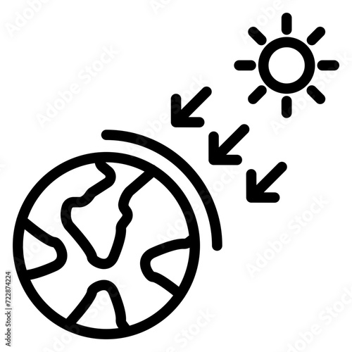 Greenhouse Effect Icon Style