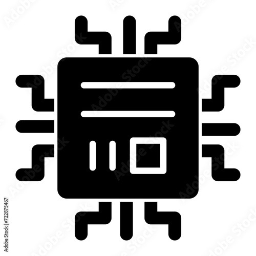 Microchip Vector Icon