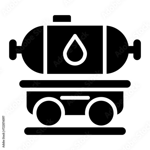 Tanker Truck Vector Icon