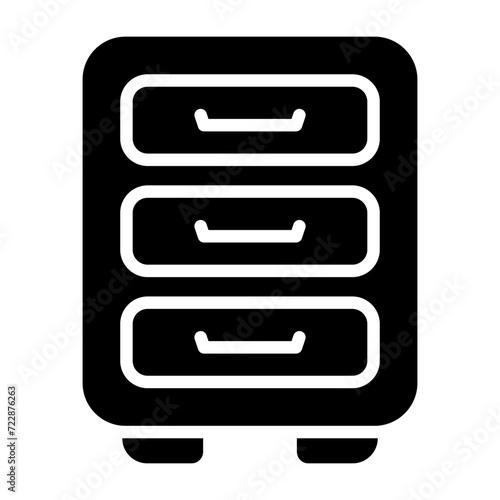 File cabinet Vector Icon