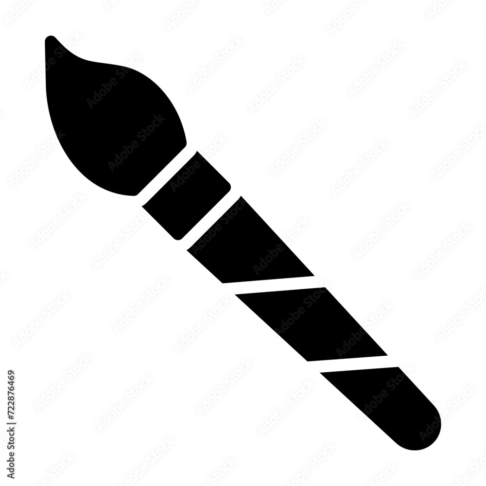 Paintbrush Vector Icon Paintbrush Vector Icon