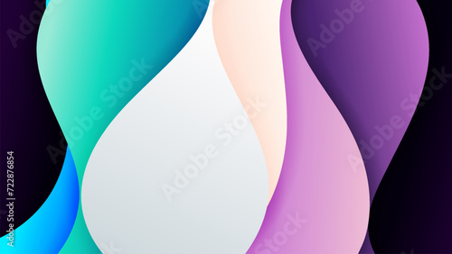 Vector abstract background with dynamic shadow on background.