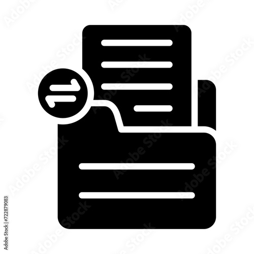 Document Share Vector Icon