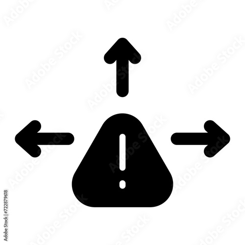 Diversification Vector Icon