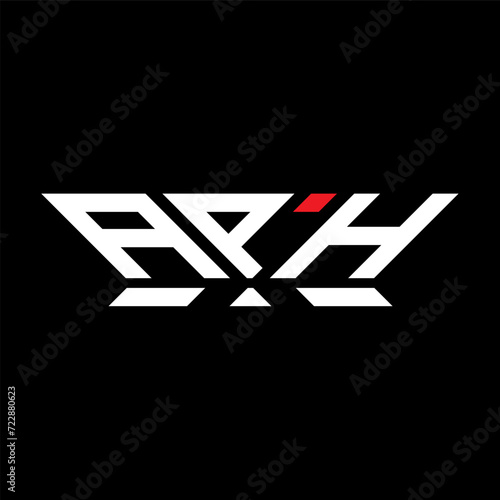 APH letter logo vector design, APH simple and modern logo. APH luxurious alphabet design 