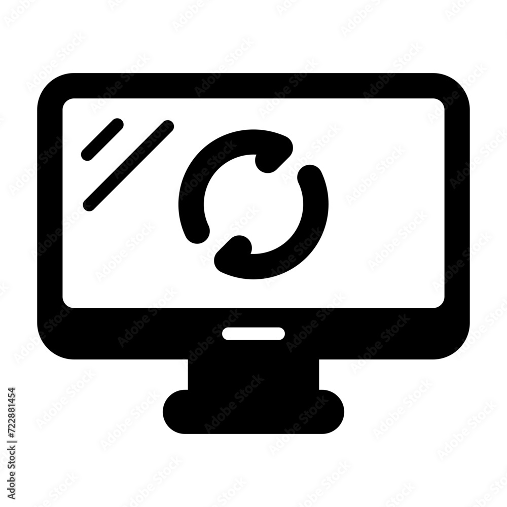 Software Update Vector Icon Software Update Vector Icon