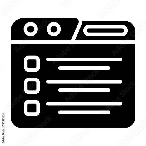 Task Manager Vector Icon
