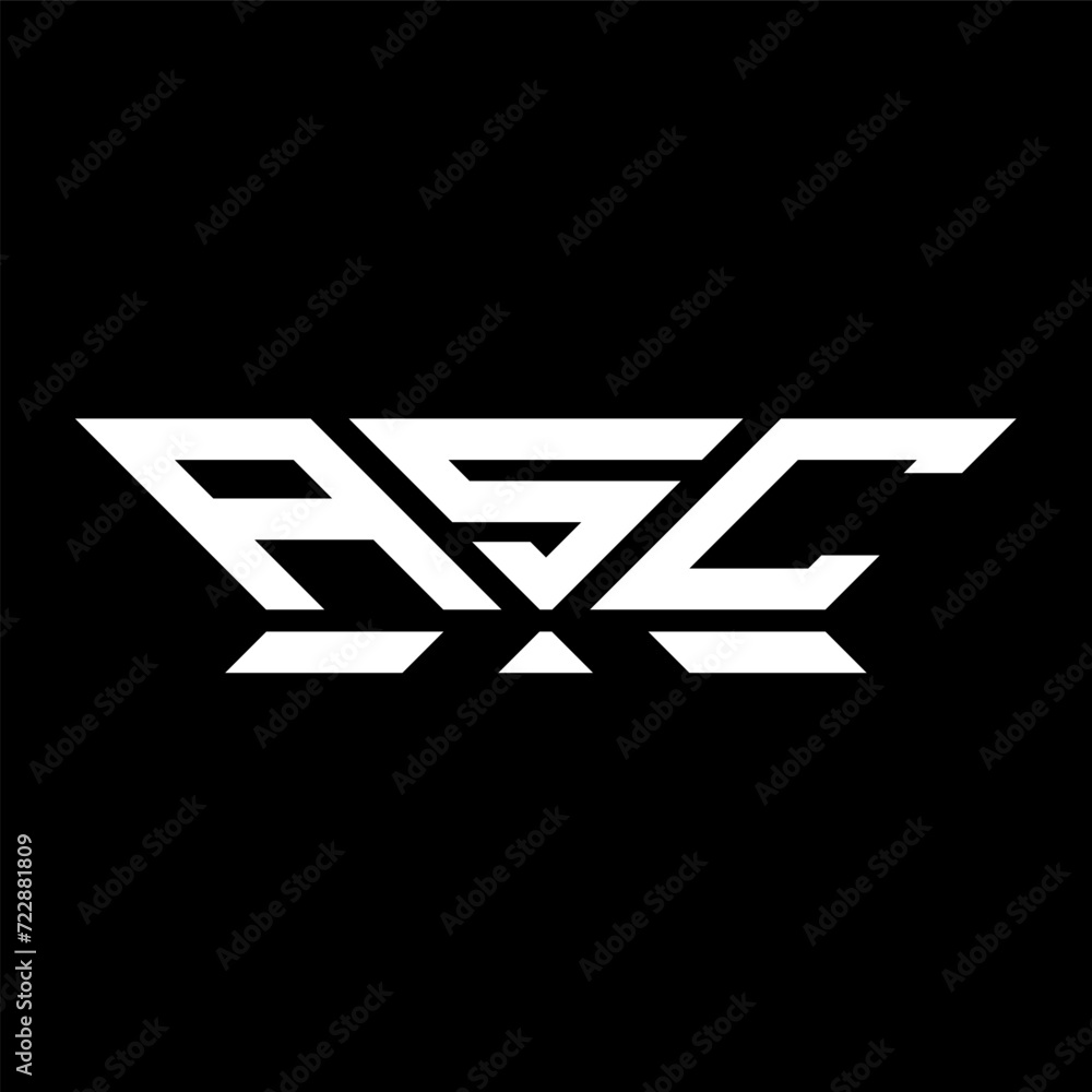 ASC letter logo vector design, ASC simple and modern logo. ASC luxurious alphabet design ASC letter logo vector design, ASC simple and modern logo. ASC luxurious alphabet design