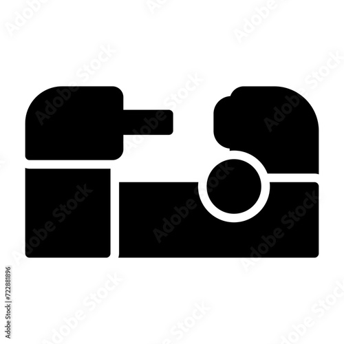 Lathe Vector Icon