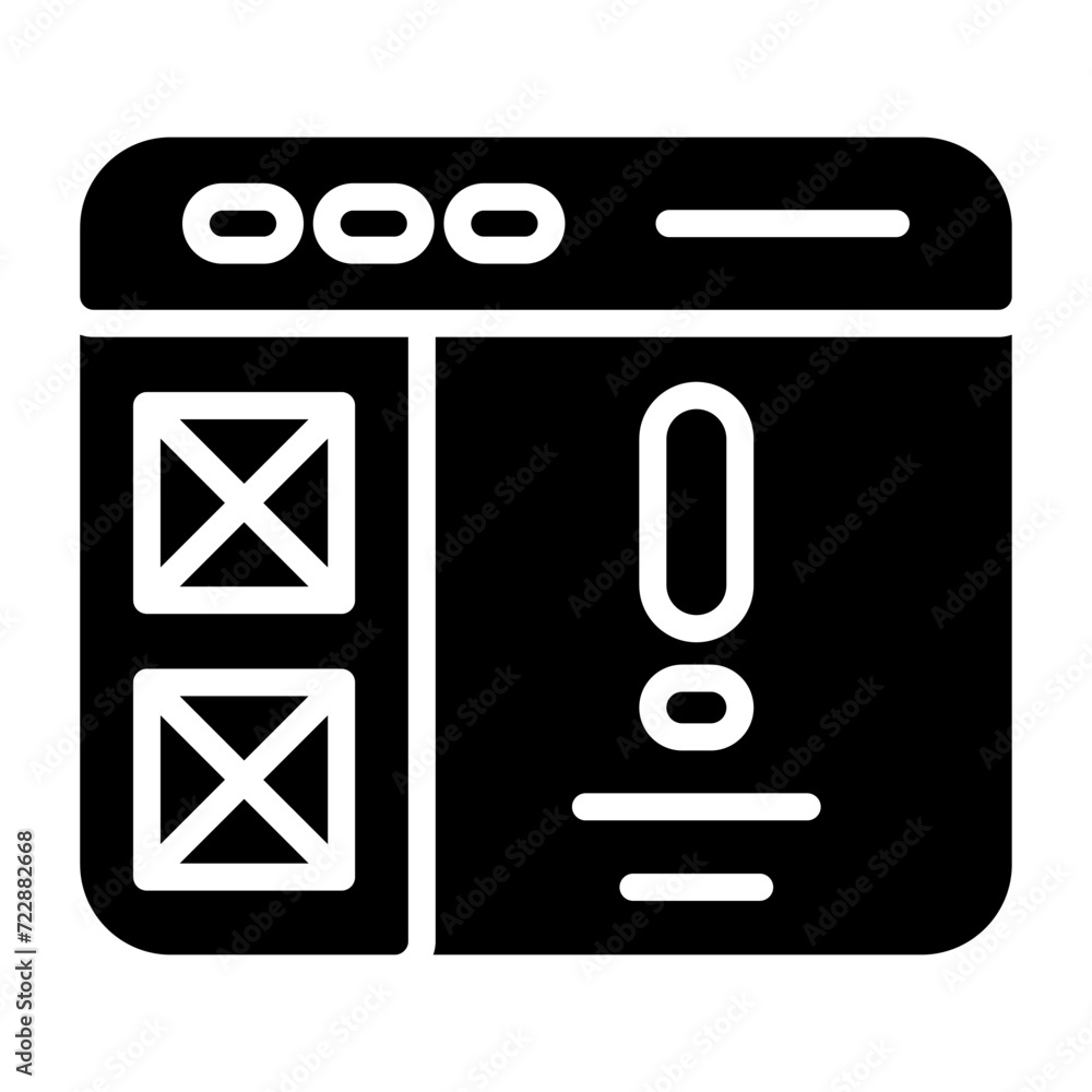 Information Design Vector Icon Information Design Vector Icon