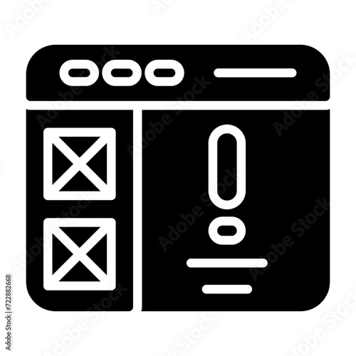 Information Design Vector Icon