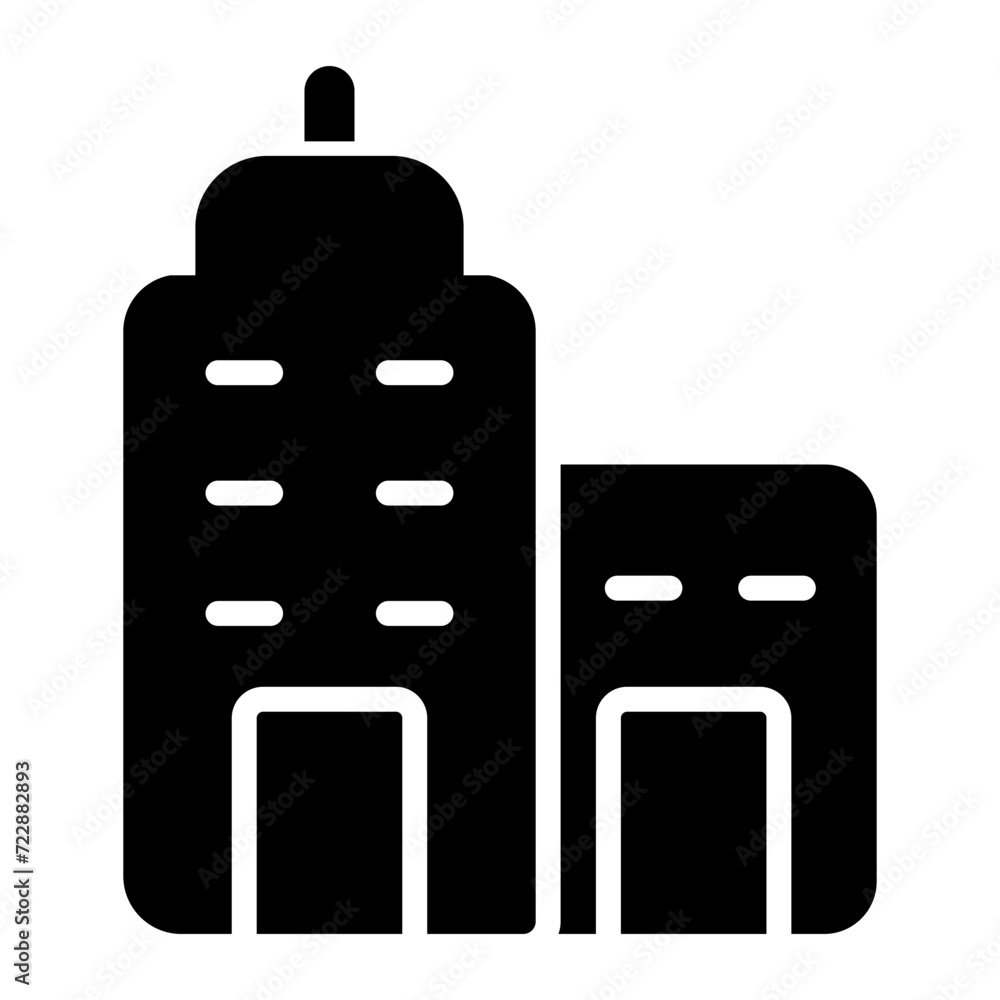 Building Vector Icon Building Vector Icon