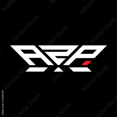 AZP letter logo vector design, AZP simple and modern logo. AZP luxurious alphabet design   photo