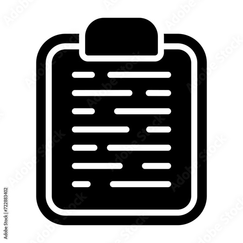 Clipboard Vector Icon