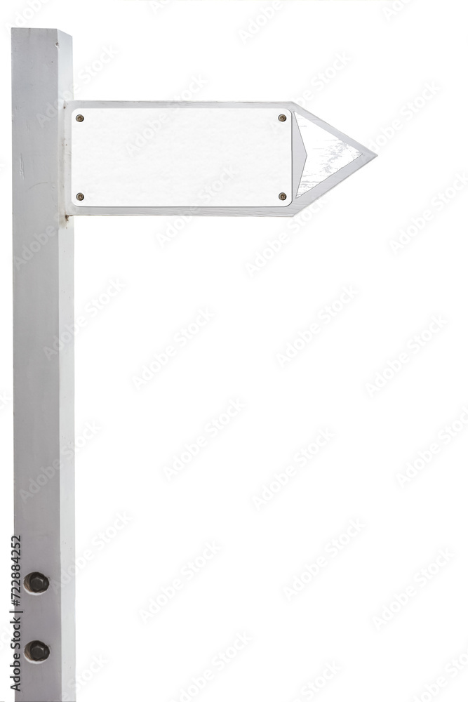 Obraz premium Panneau de signalisation sans marquage 