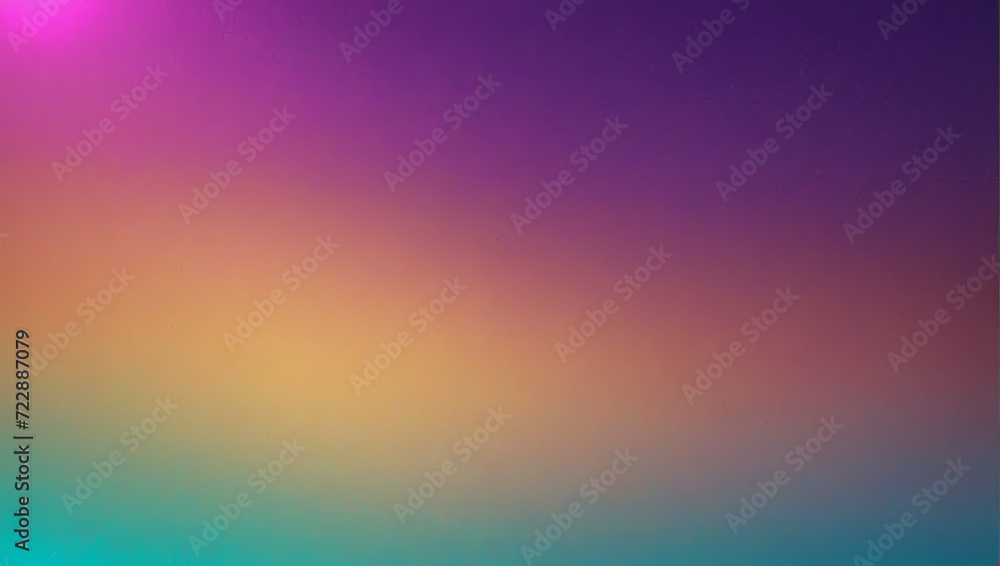 noisy purple to teal to gold gradient background