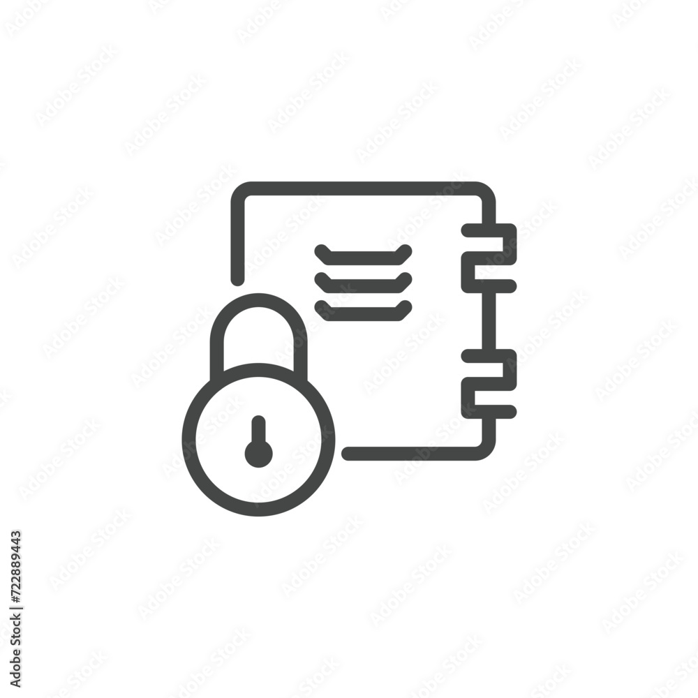 Electronic key card for hotel room. Thin line icon for hotel service, hostels, apartment, booking sites and apps. Graphic contour logo, Vector illustration isolated. Electronic key card for hotel room. Thin line icon for hotel service, hostels, apartment, booking sites and apps. Graphic contour logo, Vector illustration isolated.