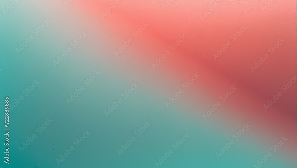 soft coral to mint to silver gradient background
