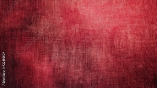 maroon red, dark red, red cloth, red fabric abstract vintage background for design. Fabric cloth canvas texture. Color gradient, ombre. Rough, grain. Matte, shimmer 