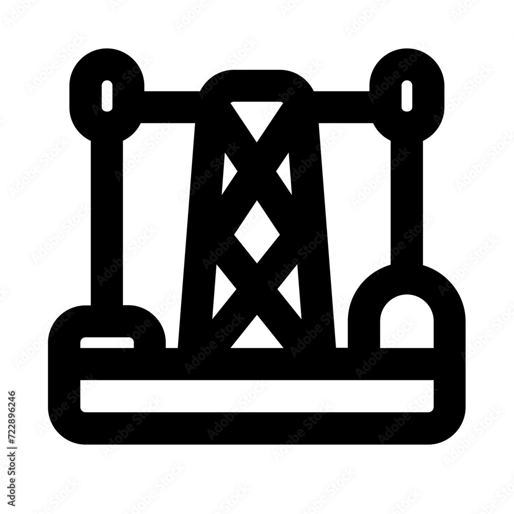 Mining Line Icon