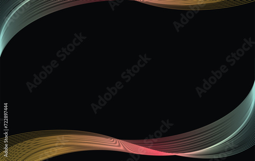 abstract background with line light wave dynamic 