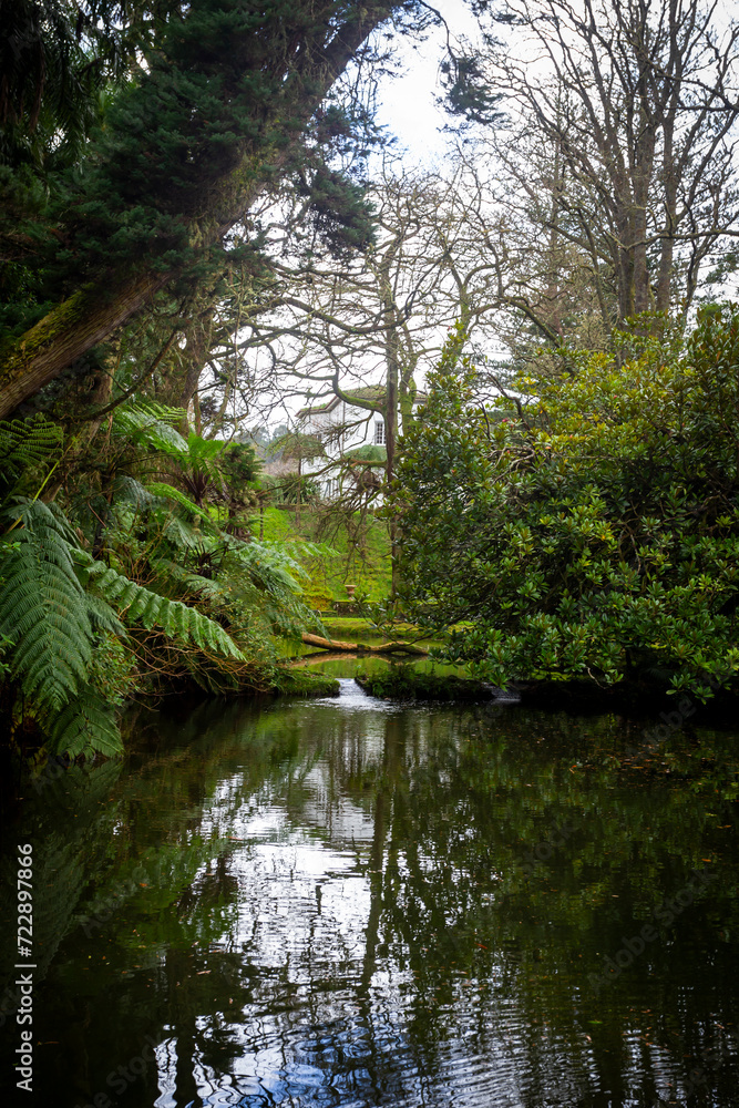 Terra Nostra park in the island of São Miguel, Azores Terra Nostra park in the island of São Miguel, Azores