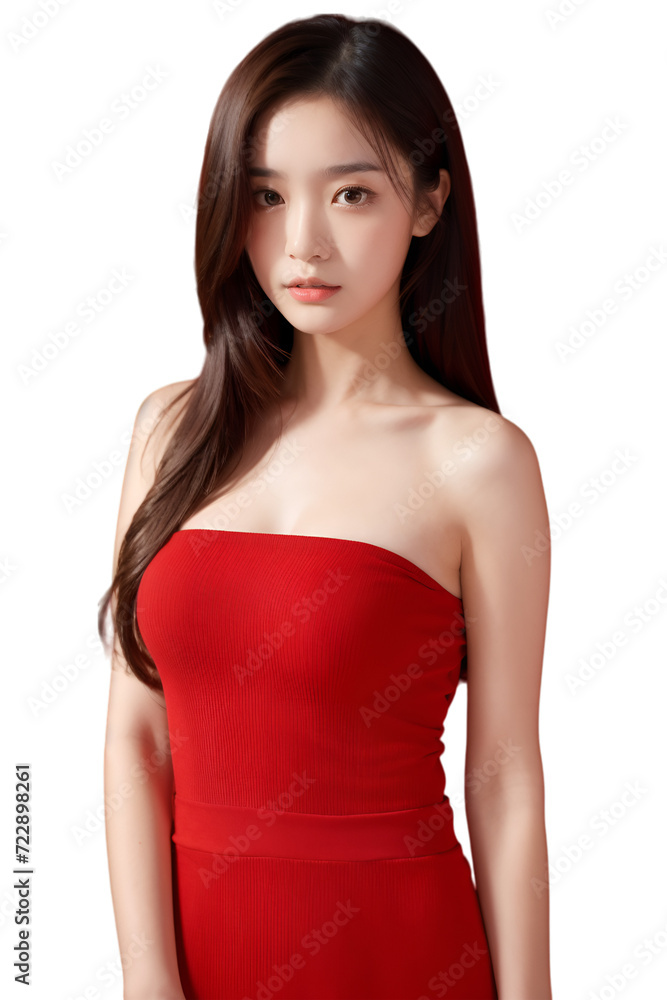 sexy asian woman on transparent background sexy asian woman on transparent background