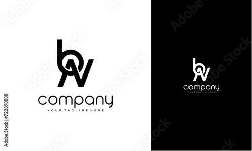 BN or NB initial logo concept monogram,logo template designed to make your logo process easy and approachable. All colors and text can be modified