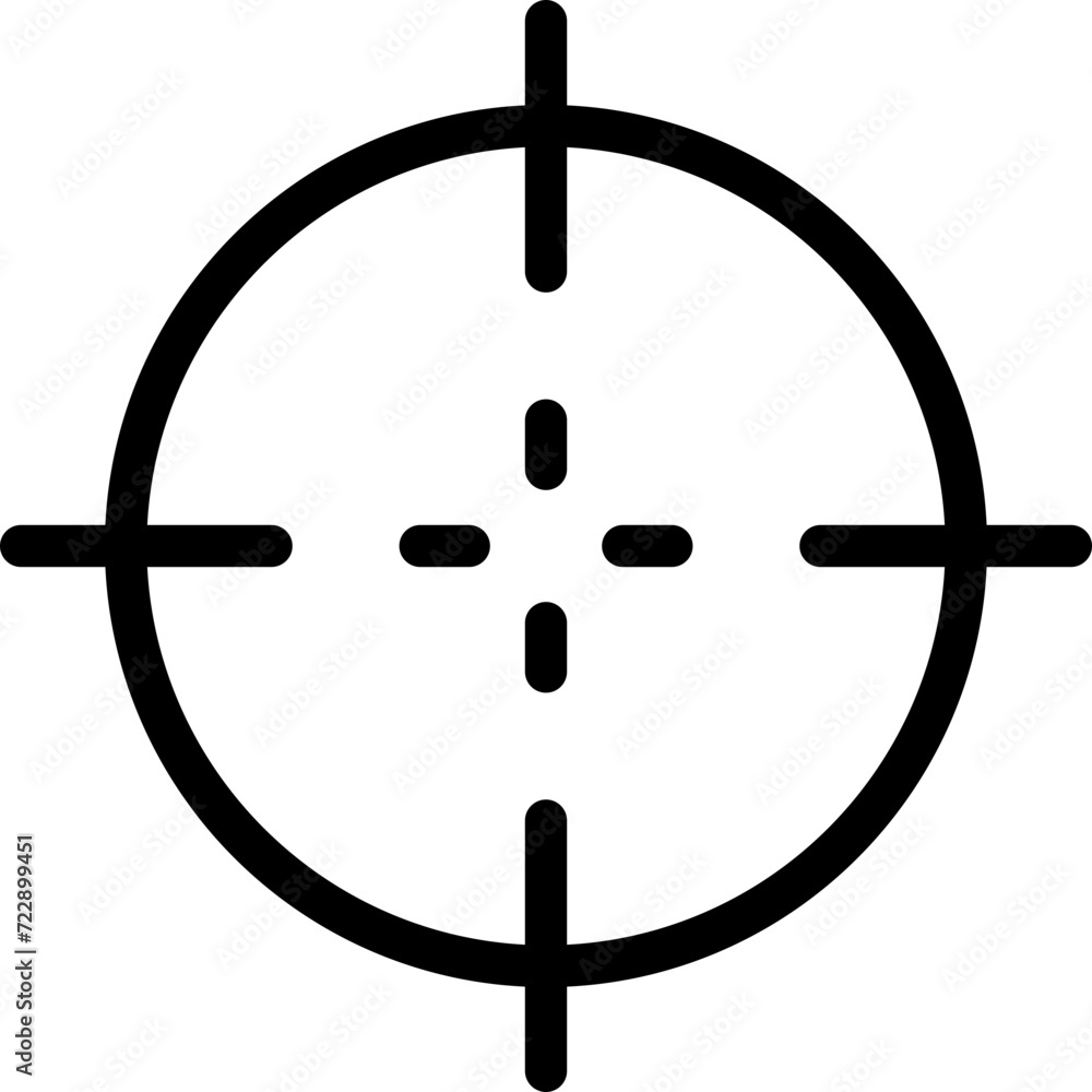 Sniper Crosshair Icon Sniper Crosshair Icon