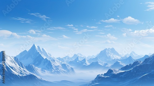 Pristine wilderness  towering peaks  alpine magnificence  scenic beauty  tranquil escape. Generated by AI.