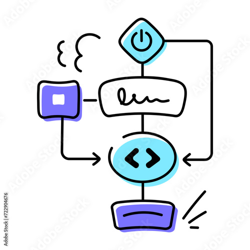 Business Workflow Icon