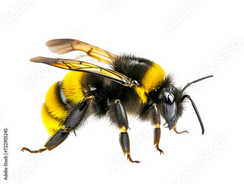 bee isolated on transparent background