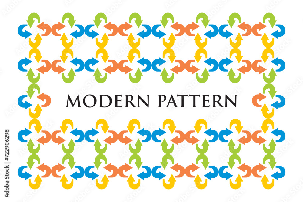 Creative modern pattern design