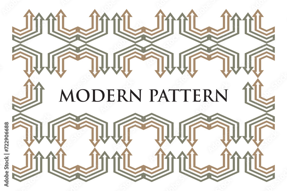 Seamless modern pattern colorfull