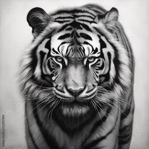 Jungle Chronicles: A Gallery of Captivating Tiger Sketches  © WHISPERS