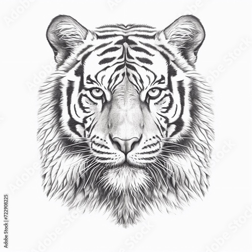 Jungle Chronicles: A Gallery of Captivating Tiger Sketches 