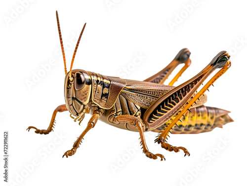 grasshopper isolated on transparent background