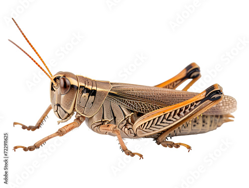 grasshopper isolated on transparent background © Thetopzz