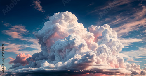 cloud background with sky