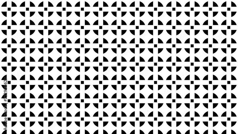  Geometric black and white seamless patterns.