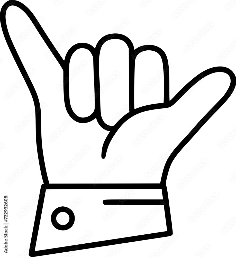 Obraz premium Hand Gesture Icon