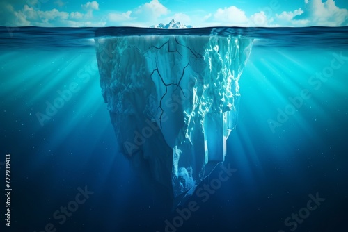 The Hidden Dangers of Icebergs photo