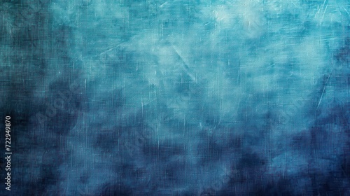 cerulean blue, blue fabric, blue cloth, ocean blue dark blue abstract vintage background for design. Fabric cloth canvas texture. Color gradient, ombre. Rough, grain. Matte, shimmer © ASA Creative