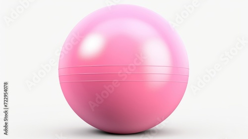 A pink plastic egg with a clean and simple design, perfect for Easter or spring-themed projects