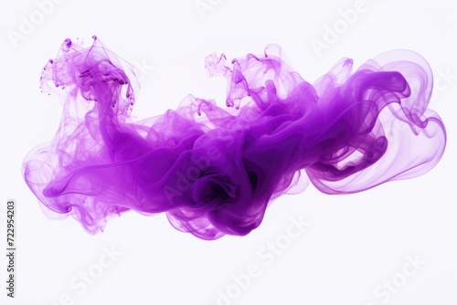 Purple substance in water, suitable for scientific or artistic use