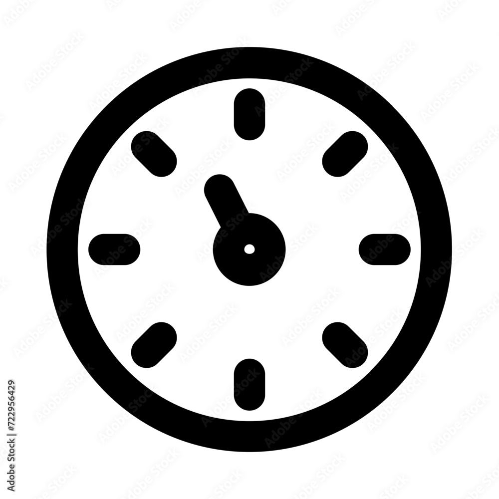 Speedometer Line Icon Speedometer Line Icon